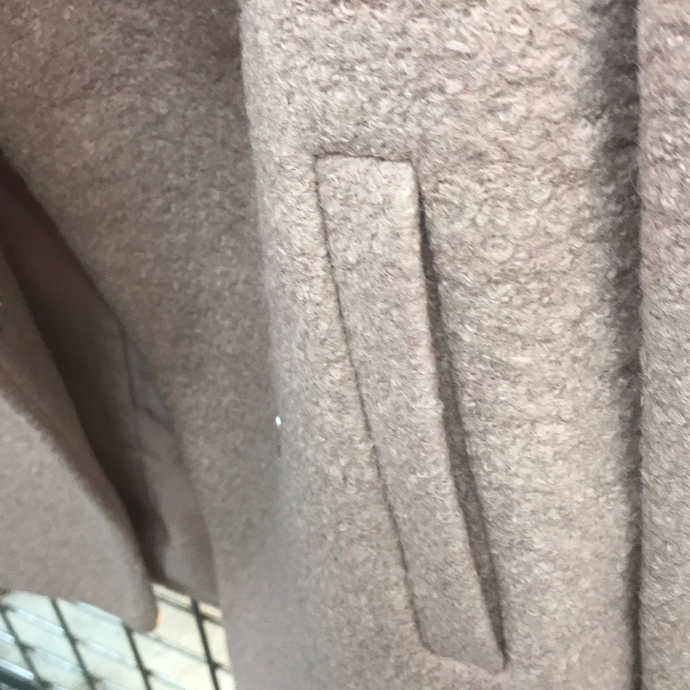 NWT,Kenneth Cole Wool Blend Bouclé Coat,blush - Picture 8 of 16